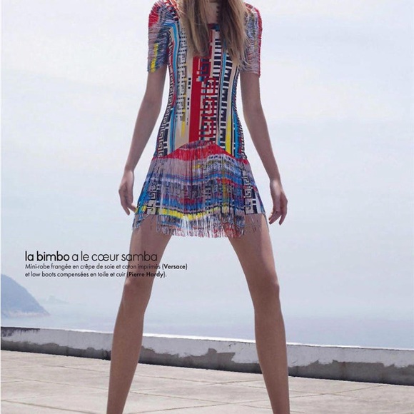 Versace Runway Fringe Dress - Picture 11 of 16